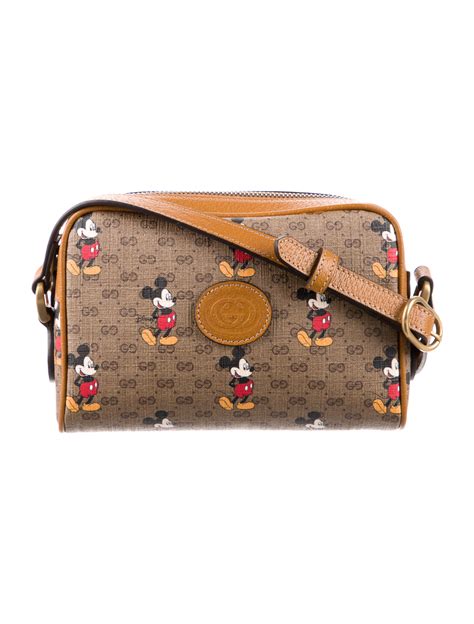 gucci bags with mickey mouse|gucci mickey mouse crossbody bags.